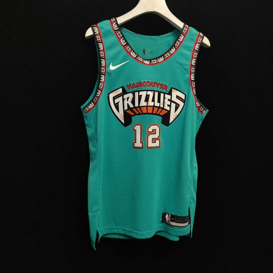 Memphis Grizzlies Ja Morant 12 Teal HWC Basketball Jersey